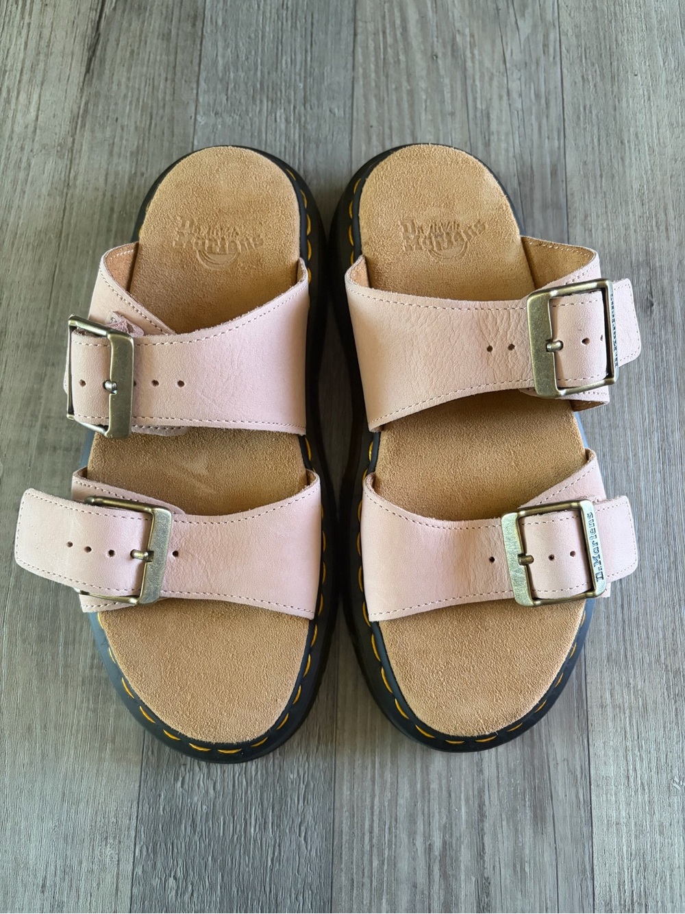 Dr. Martens JOSEF
Nubuck Leather Slide Sandals